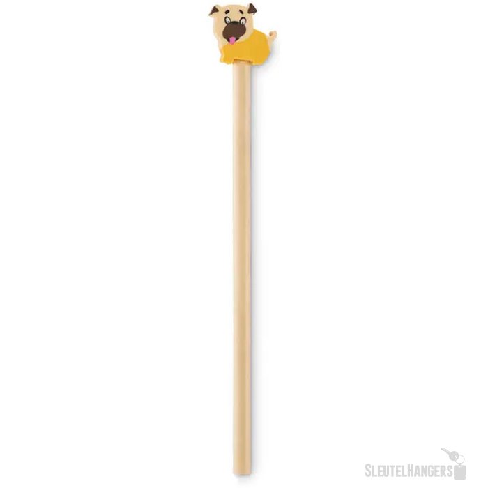 Houten potlood met dierenvorm Circo hout