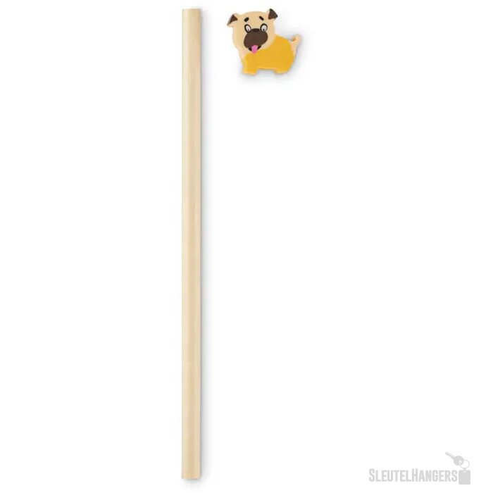 Houten potlood met dierenvorm Circo hout