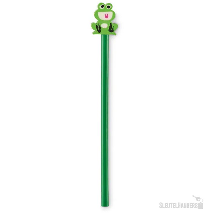 Houten potlood met dierenvorm Circo groen