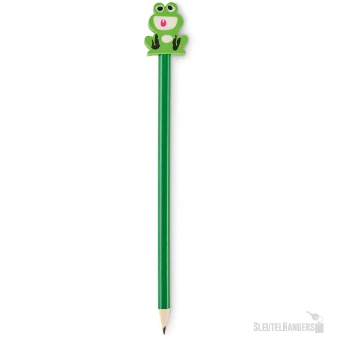 Houten potlood met dierenvorm Circo groen