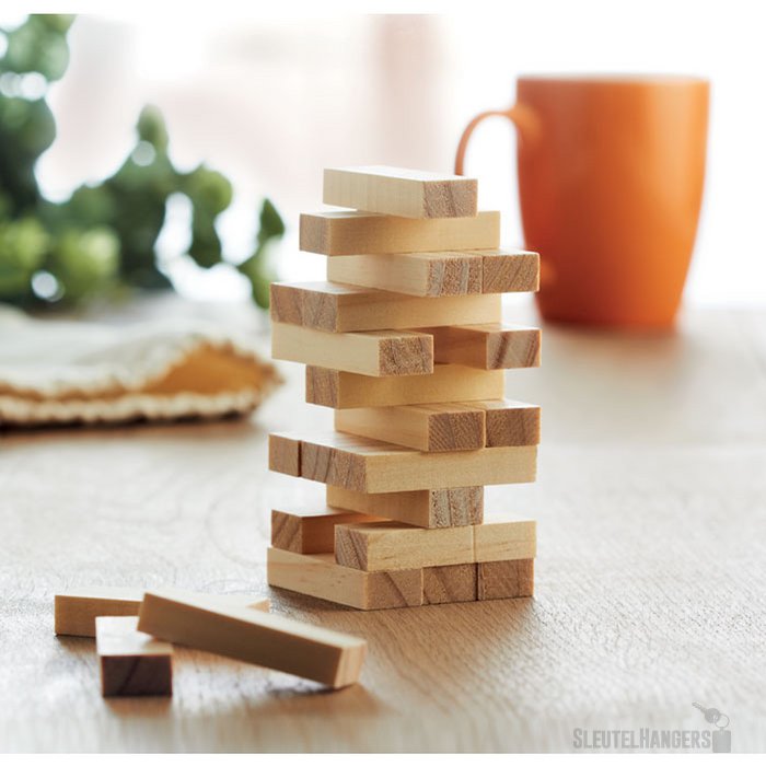 Houten toren spel Pisa hout