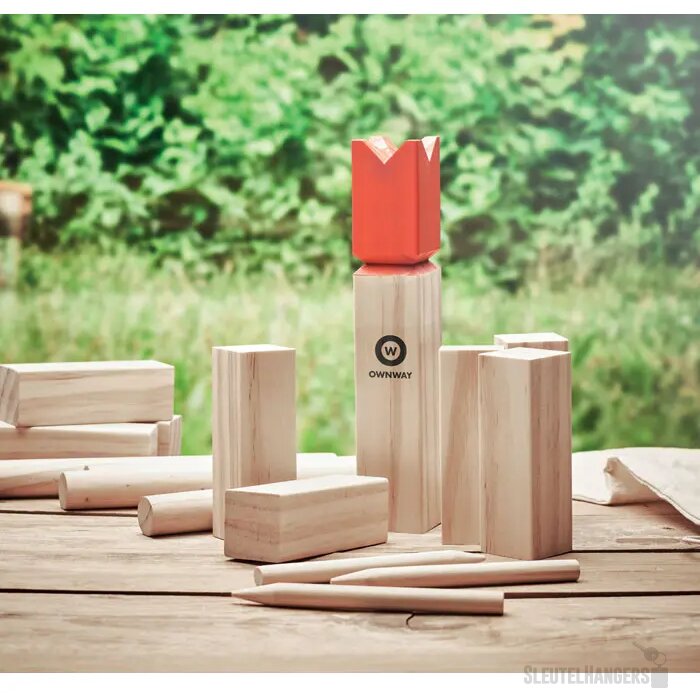 Houten werpspel King hout