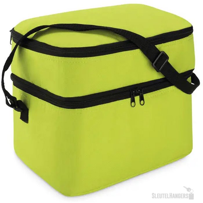 Koeltas polyester Casey Limoengroen