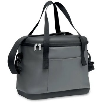 Koeltas van zeildoek 16l Coolin steengrijs