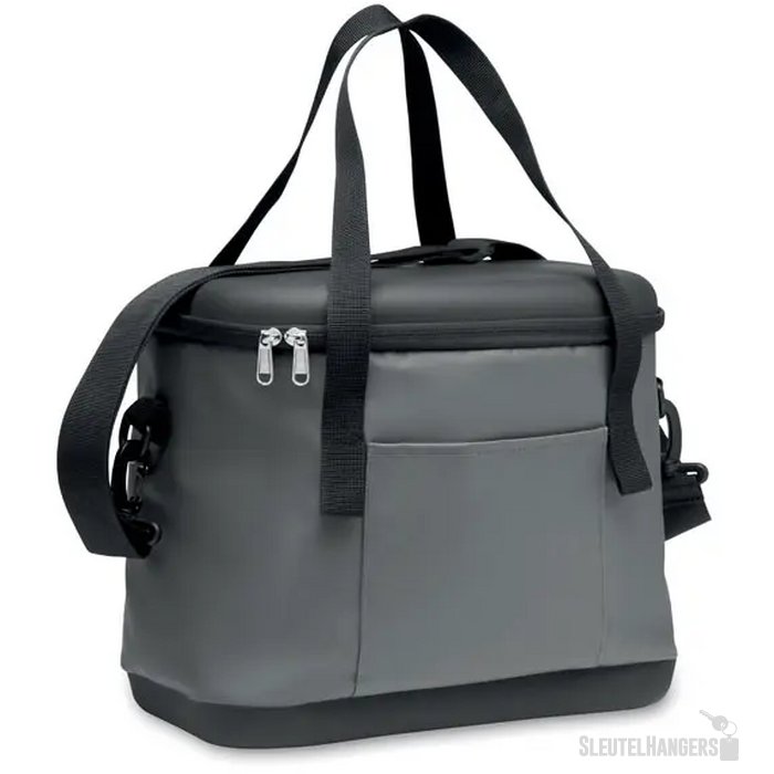 Koeltas van zeildoek 16l Coolin steengrijs