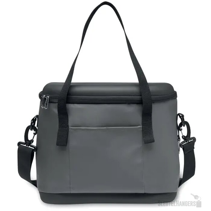 Koeltas van zeildoek 16l Coolin Grijs