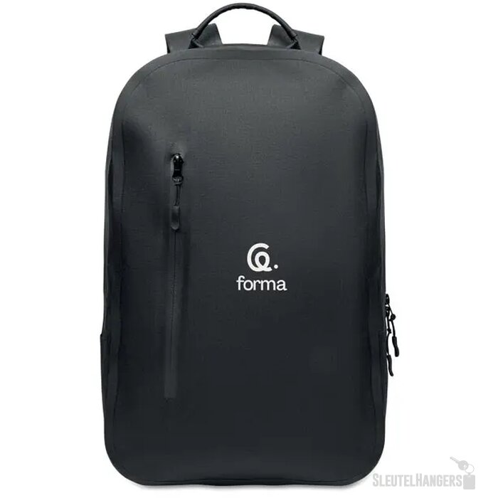 Laptop rugzak 300d rpet Brenna zwart
