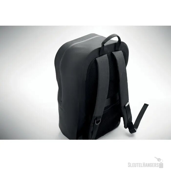 Laptop rugzak 300d rpet Brenna zwart
