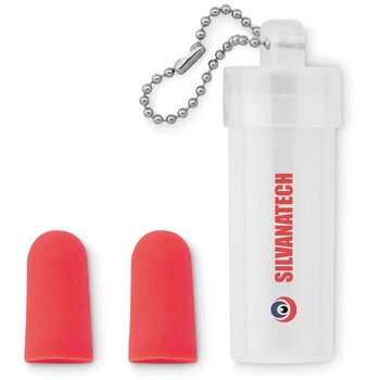 Oordopjes Buds to go rood