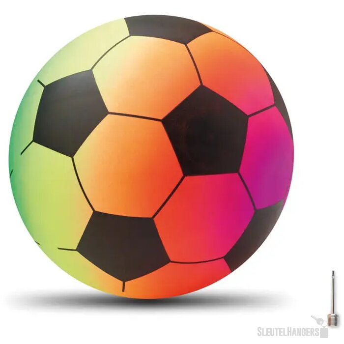Opblaasbare pvc strandbal Rainball multicolour