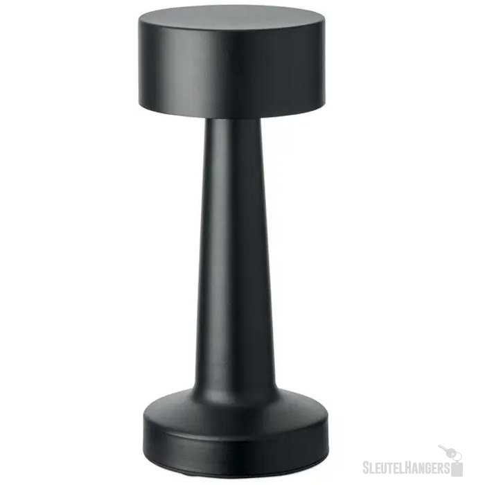 Oplaadbare ijzeren tafellamp Hierluz zwart