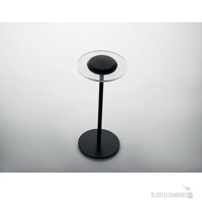 Oplaadbare ijzeren tafellamp Lounge zwart