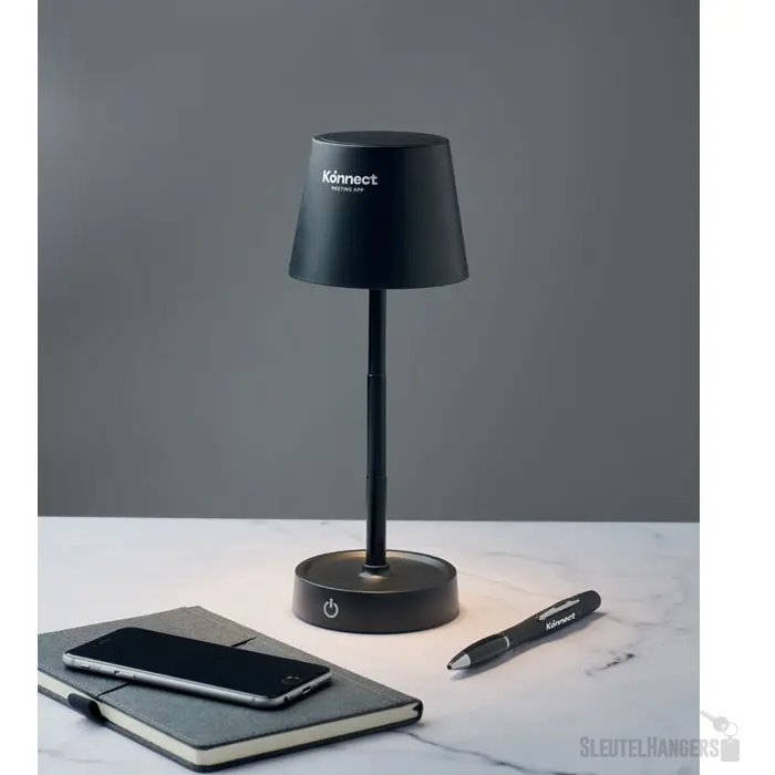 Oplaadbare usb tafellamp Taplamb zwart