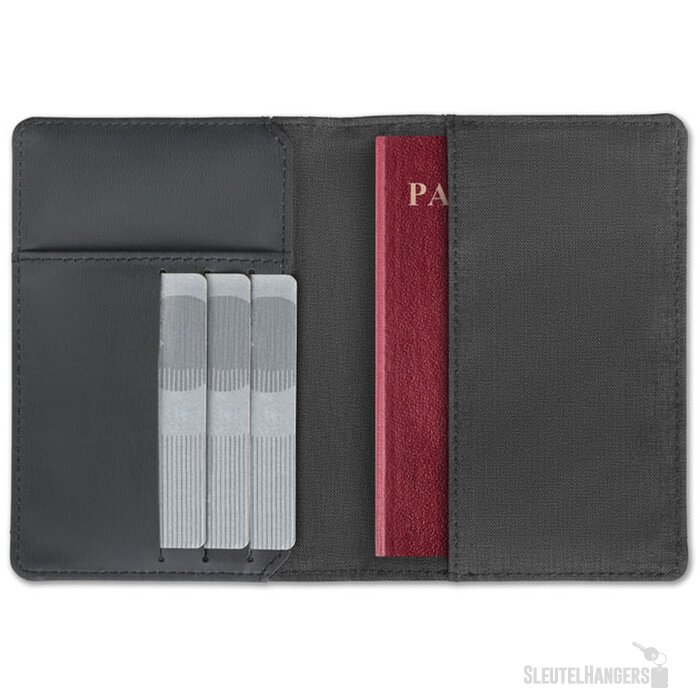 Paspoort etui Shieldoc Zwart