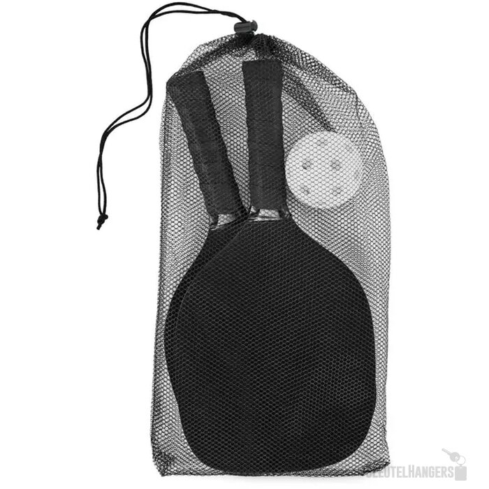 Pickleball peddel set Setty zwart