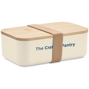 Pla maïs lunchdoos Beibabox (1000 ml) Beige