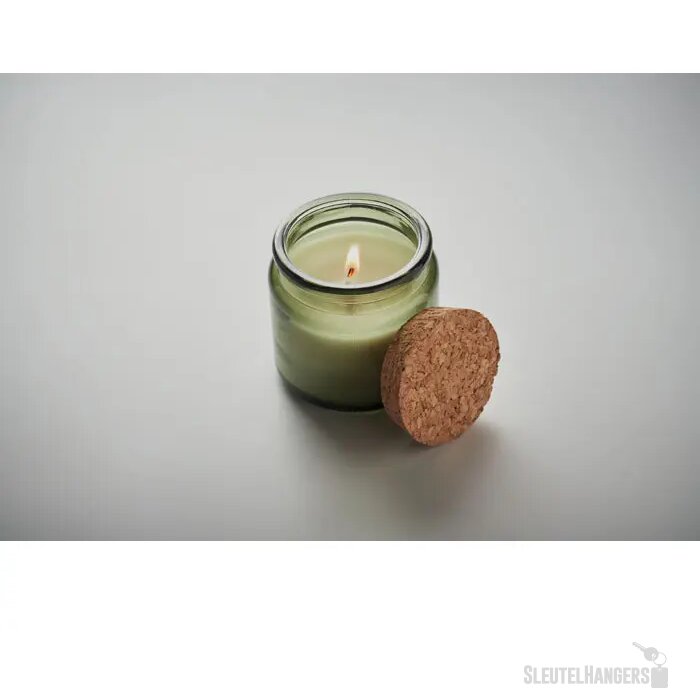 Plantaardige waskaars 70gr Valo groen