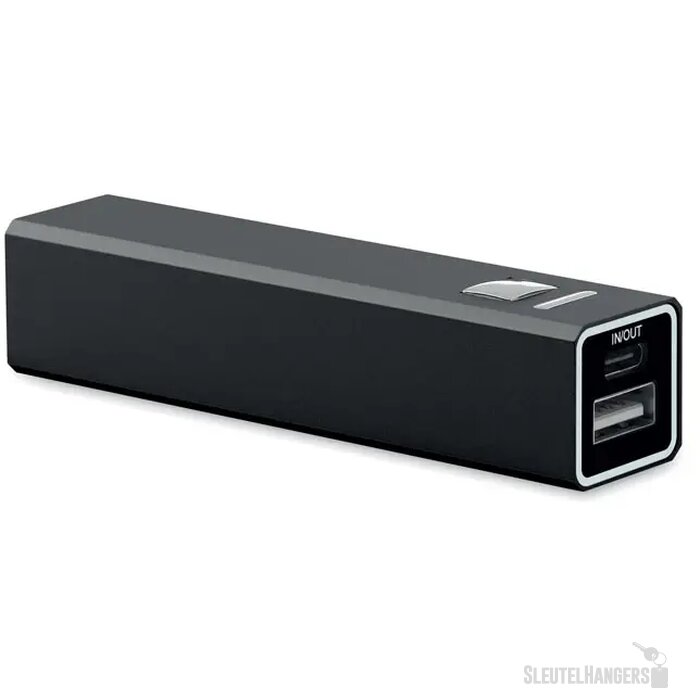 Powerbank 2600 mah Poweraluc zwart