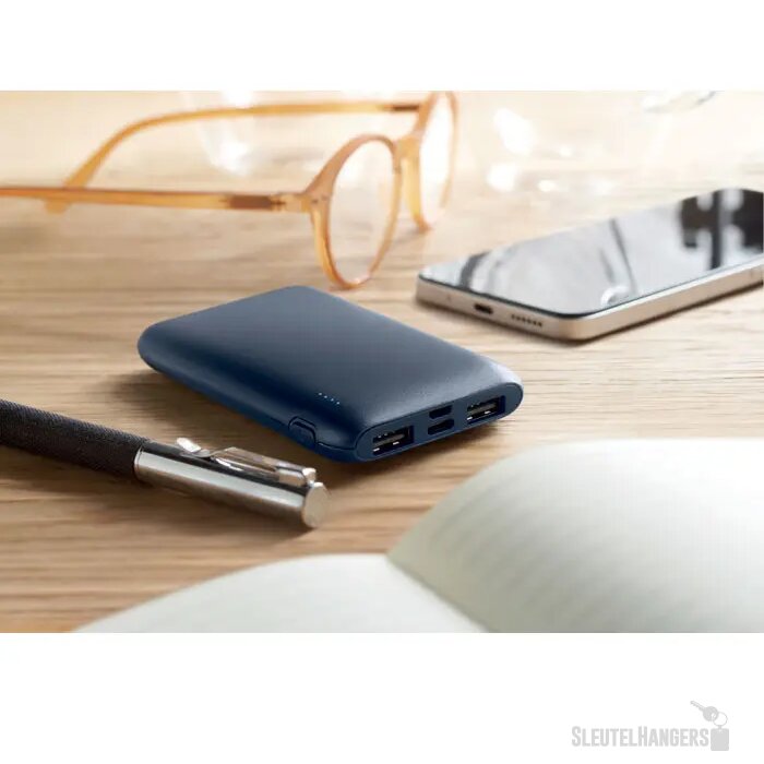 Powerbank 5000 mah Power52c marineblauw 5.000 mAh