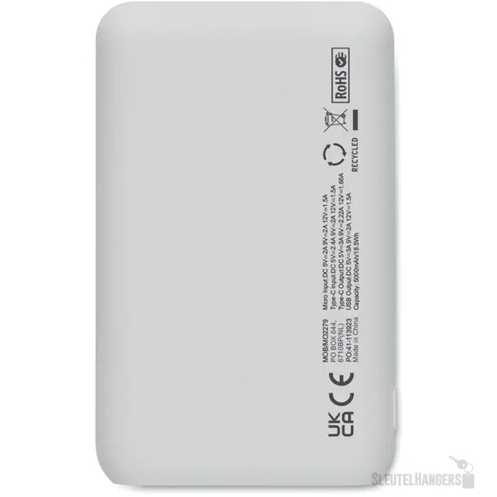 Powerbank 5000 mah Power52c wit 5.000 mAh