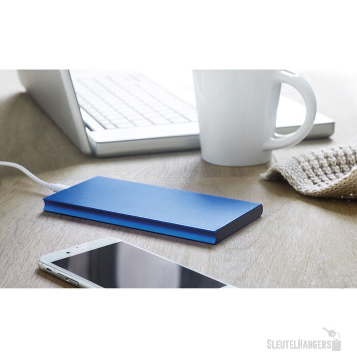 Powerbank 8000 mah Powerflat8 Kobaltblauw