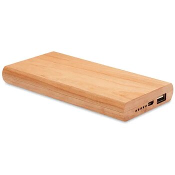 Powerbank bamboe 4000 mah Arenapower hout