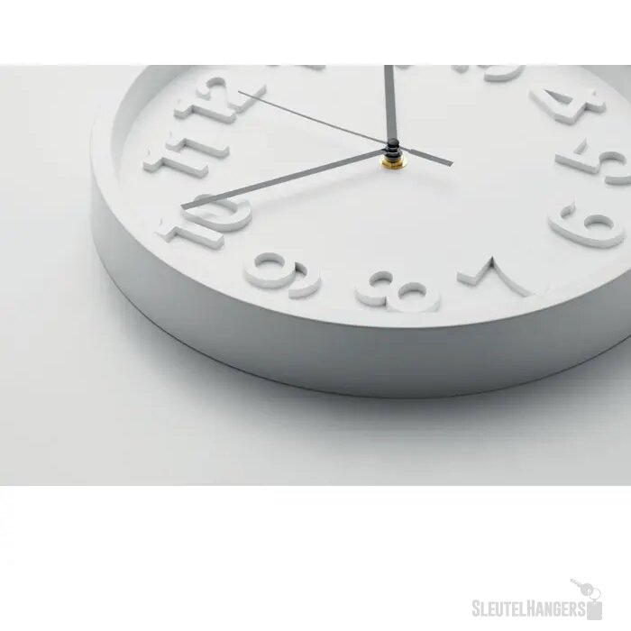 Pp wandklok Muro wit