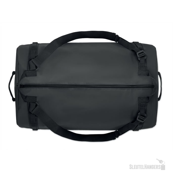 Reistas van zeildoek Mountain zwart