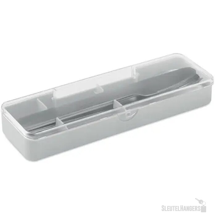 Roestvrijstalen bestekset Mesteck grijs