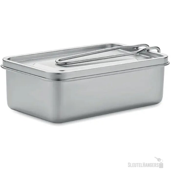 Roestvrijstalen lunchbox Tamelunch zilver