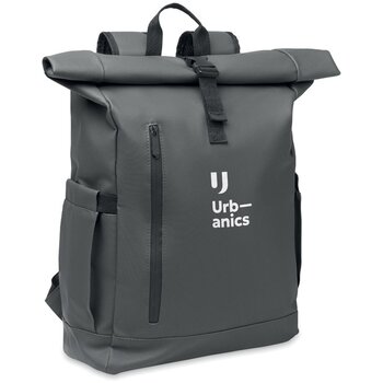 Rolltop laptop rugzak Bangkok Grijs