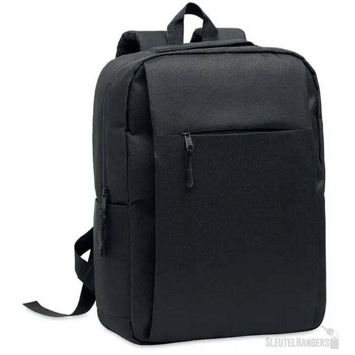 Rpet 15 inch laptop backpack Akraos zwart