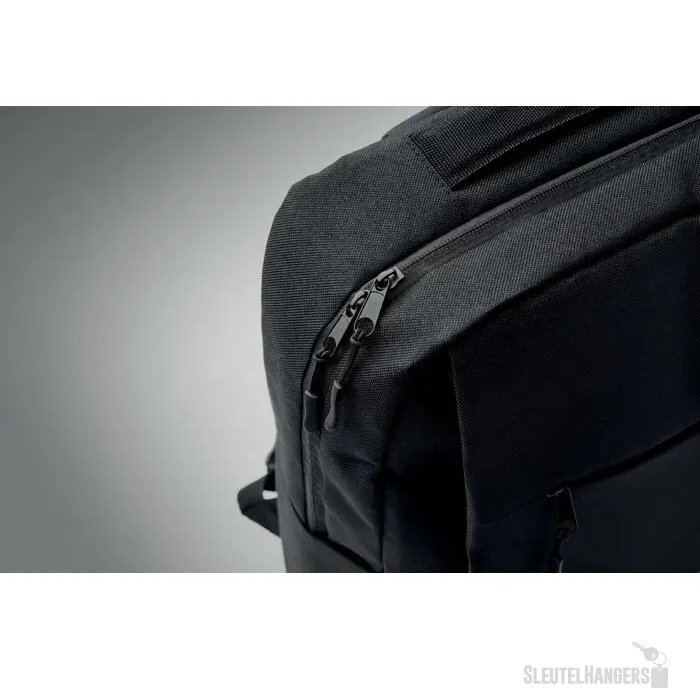 Rpet 15 inch laptop backpack Akraos Zwart
