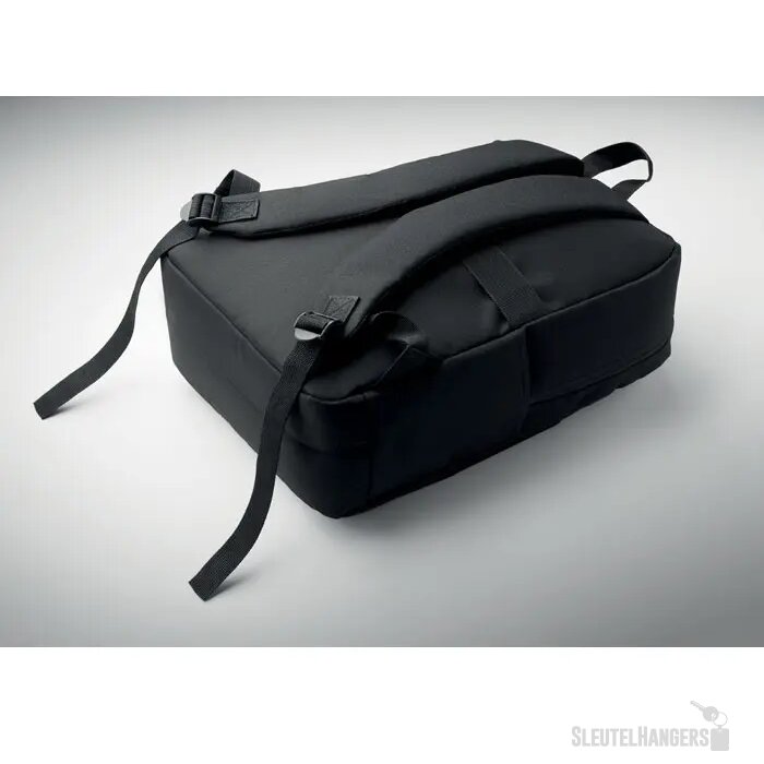 Rpet 15 inch laptop backpack Akraos Zwart