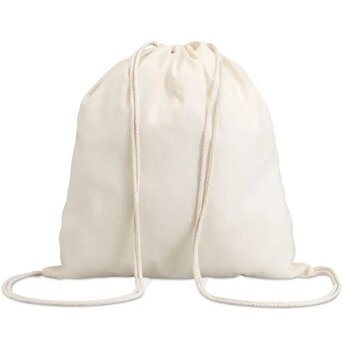 Rugzakje met koord Hundred beige