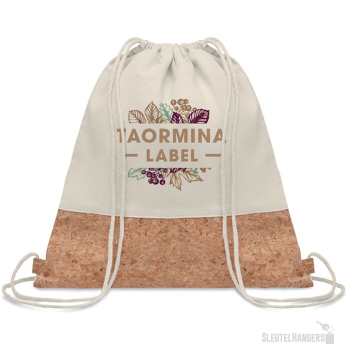 Rugzakje met koord Illa beige
