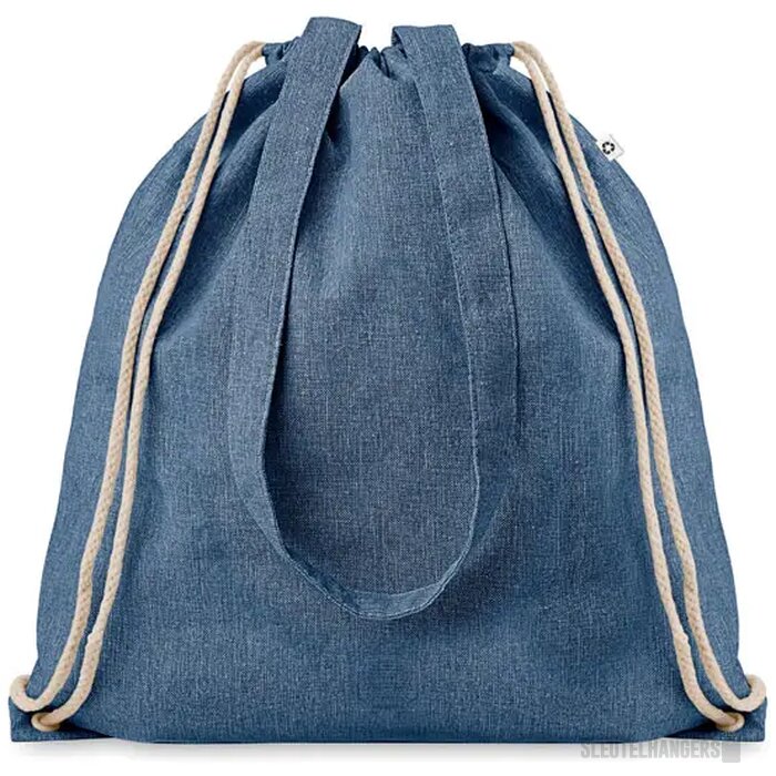 Rugzakje met koord Moira duo royal blauw