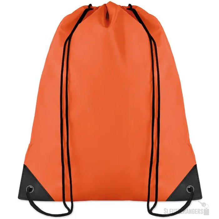 Rugzakje met koord Shoop oranje