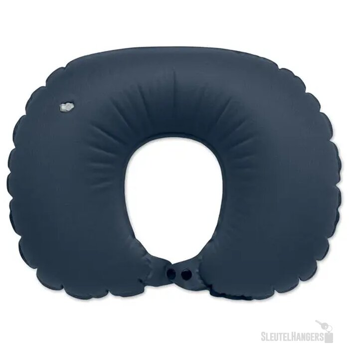 Snel opblaasbaar reiskussen Heddow blauw