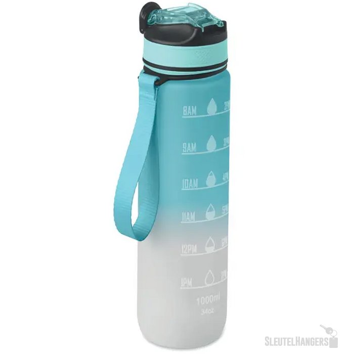Sportwaterfles rpet 1l Activate babyblauw
