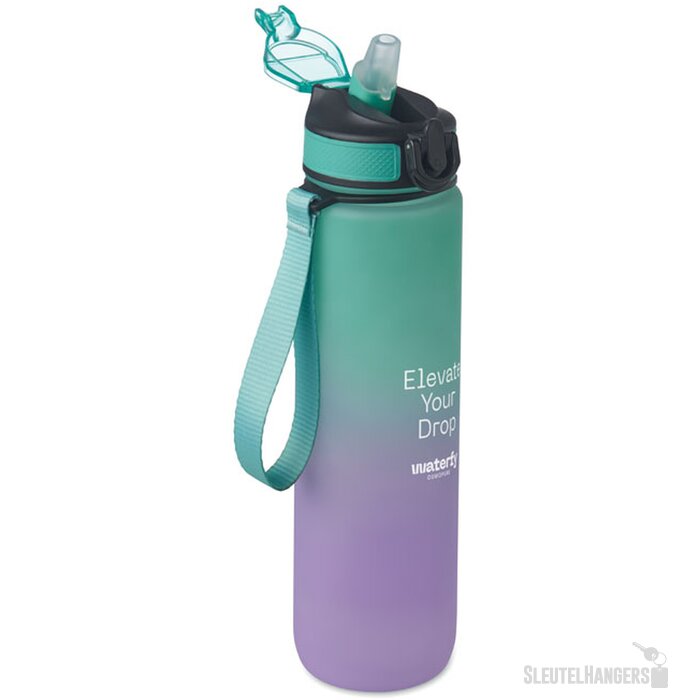 Sportwaterfles rpet 1l Activate turquoise