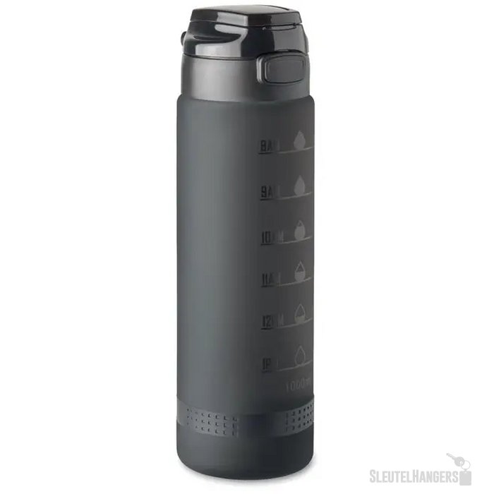 Sportwaterfles rpet 1l Level zwart
