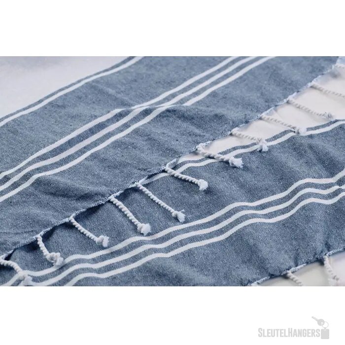 Strandtas met hamamdoek Hummum Blauw