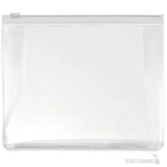 Toilettas Cosmobag transparant wit