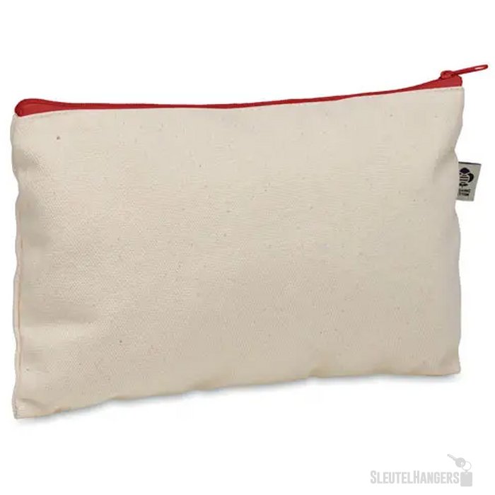 Toilettasje katoen 340 gr/m² Pesacara rood