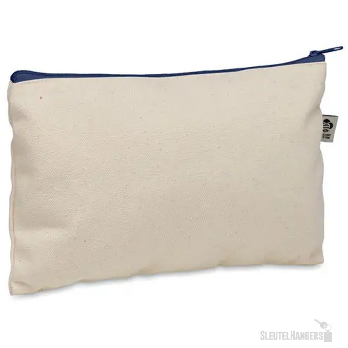 Toilettasje katoen 340 gr/m² Pesacara blauw