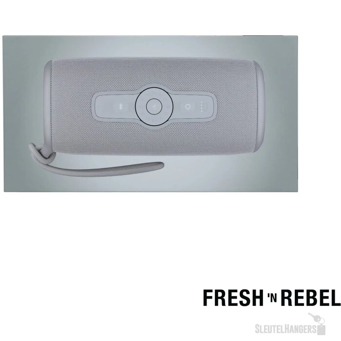  1RB7400 I Fresh 'n Rebel Bold M2 Waterbestendige Bluetooth Speaker licht grijs