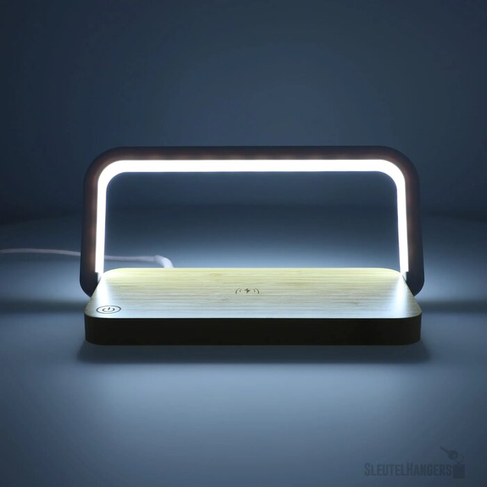 15W Draadloze Oplader met Dimbare LED Lamp Naturel