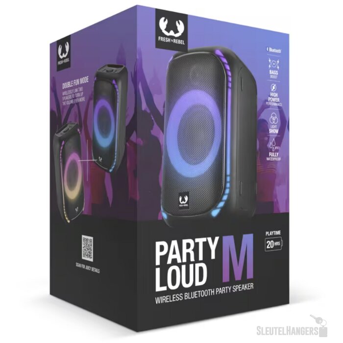 1PS100M I Fresh 'n Rebel Party Loud M speaker zwart