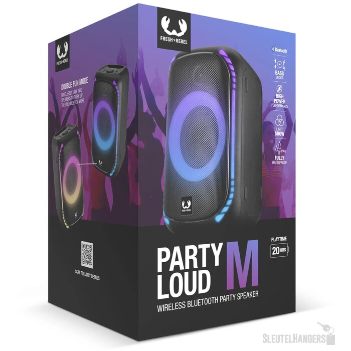 1PS100M I Fresh 'n Rebel Party Loud M speaker zwart